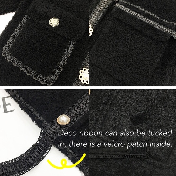 🔮 100% Wool Shearling Teddy Coat (M) - Picture 8 of 9